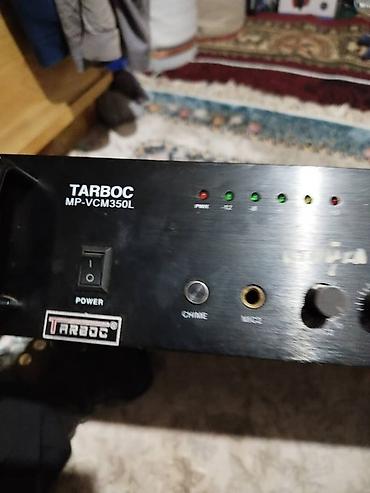 Усилители звука: Профессиональный усилитель-микшер TARBOC MP-VCM350L + UHF-приёмник — 4