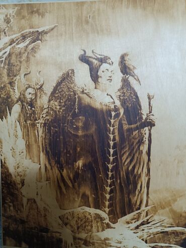 Другое оборудование для деревообработки: Профессиональный ЧПУ-выжигатель PyroPrinter Model X с компьютером стол — 3