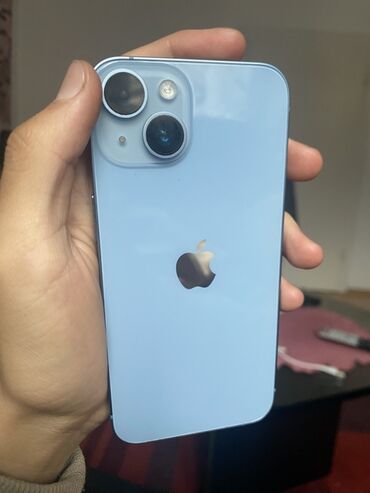 кинг конг 9 телефон бишкек: IPhone 14, Колдонулган, 128 ГБ, Көк, Куту, 85 %
