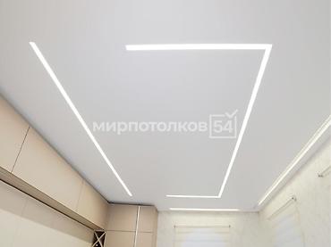 Натяжной потолок: Натяжной потолок Глянцевое, Матовое, 3D потолки Гарантия, Бесплатная консультация, Бесплатный замер — 5