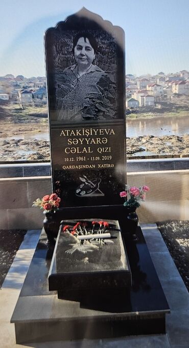 Başqa xidmətlər: Qəbir daşlarının sifarişiçatdırılma quraşdırılması qəbul — 10