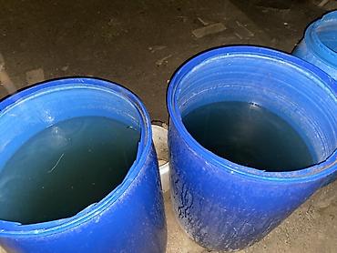 seif qapılar: Mavi plastik çən/barrel dəsti - Material: qalınmüxtəlif divarlı HDPE — 4