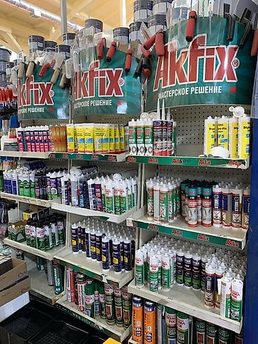 Akfix, Для стекла, В розницу