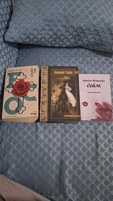 Kitab paketi – 3 əsər - Umberto Eko – “Gülün Adı” (tərcümə: Şadan lalafo.az -da Kitab paketi – 3 əsər - Umberto Eko – “Gülün Adı” (tərcümə: Şadan
