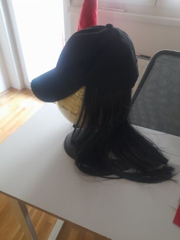 Perike i klipse: Nadogradnja/perika sa kačketom – dužina 55 cm - Model: perika — 1