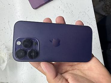 Уюлдук телефондор жана аксессуарлар: IPhone 14 Pro, Колдонулган, 1 ТБ, Deep Purple, Каптама, 96 % — 1