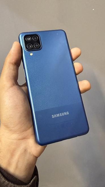 galaxy note: Samsung Galaxy A12, rəng - Mavi, Qırıq — 1