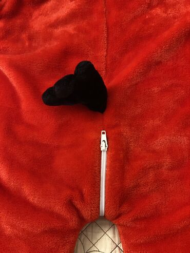 Боди: Боди, цвет - Красный, Б/у — 7