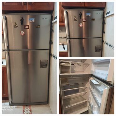 купить недорого холодильник б у: Холодильник Hitachi, цвет - Серый