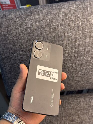 редми нот 12 с: Redmi, Redmi 13C, Колдонулган, 256 ГБ, түсү - Кара, 2 SIM