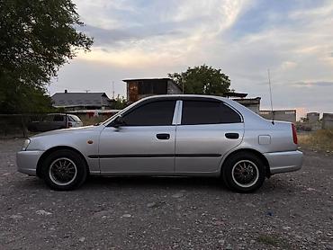 e klass: Hyundai Accent: 2004 г., 1.5 л, Механика, Бензин, Седан — 5