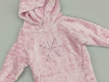 różowa sukienka hm: Bluza, 6-9 m, stan - Bardzo dobry