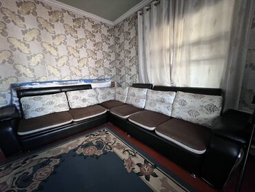 купить шезлонг бу: Угловой диван, C подушками, Трёхместный и более, Кожзам