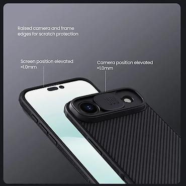 Maske i futrole za telefone: Futrola Nillkin Cam Shield Pro Magnetic za iPhone 17 AIR (6.6) crna — 8