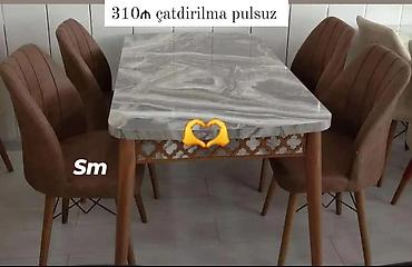 bağ ucun stollar: Masa ve oturacaq yeni rəng seçimi var — 1