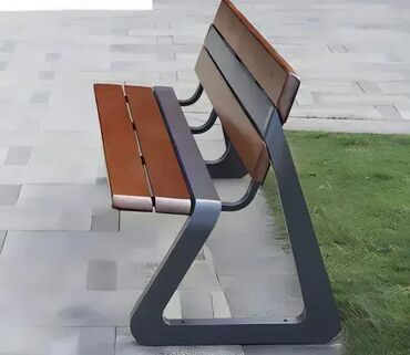 Baštenski nameštaj: Klupa, Metal, Novo — 10