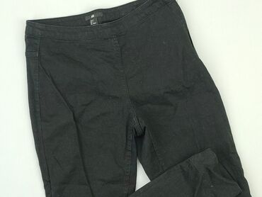 jeansy damskie ze ściągaczami: Jeans, H&M, S (EU 36), condition - Good