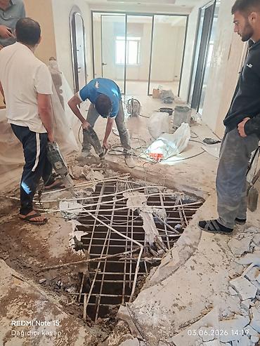 Beton işləri: Beton kəsmə xidməti - Divar, döşəmə və tavanlarda dəqiq və səliqəli — 26
