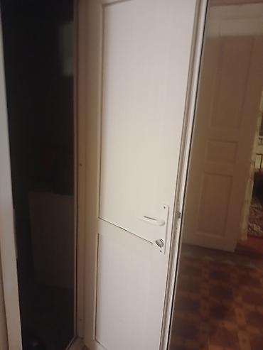 PVC otaq qapısı - Material: ağ rəngdə PVC profillər - Dizayn: 3