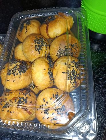 Сочные Самсушки с мясом из песочного теста. Кг-450с