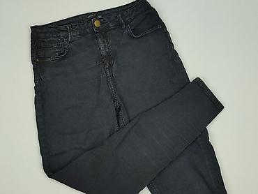 szerokie spodnie pull: Reserved, Jeansy damskie, rozmiar M — 1