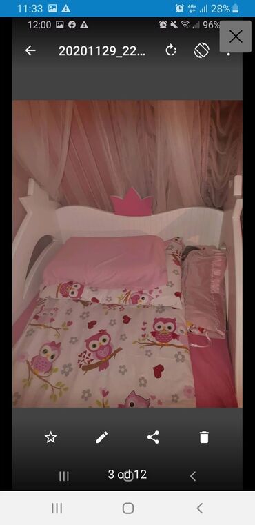 Kreveti za decu: Krevet za princeze, koriscen, fantastican, ocuvan, dve manje — 4