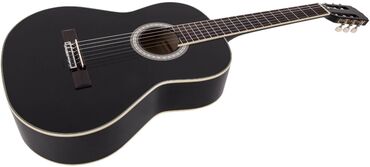 обучение на гитаре: Классическая гитара​ FLIGHT​ C-120 BK 4/4​ прекрасно подходит как для