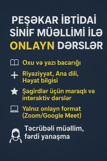 qabyuyan is: İbtidai sinif müəllimliyi üzrə ixtisaslı pedaqoqam. Hazırda ibtidai