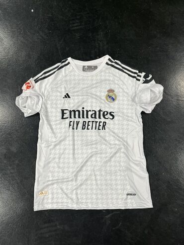 Рубашки: Мужская футболка, Adidas, Одноместный, цвет - Белый