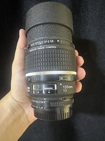 Фото и видеокамеры: Satılır: Nikon AF DC-Nikkor 135mm f/2D obyektiv Əfsanəvi portret — 1