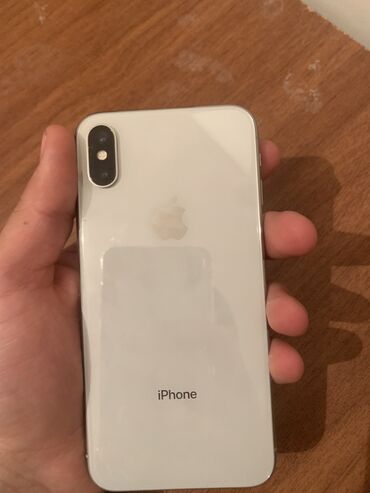 irshad telecom iphone 8: IPhone X, 64 GB, Ağ, Simsiz şarj