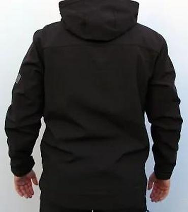 Jakne za prelazni period: Muška softshell jakna – crna, Mountain Spirit - Materijal: softshell — 15