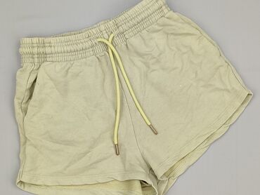 dres welurowy damski krótkie spodenki: H&M, Shorts for women, S (EU 36)