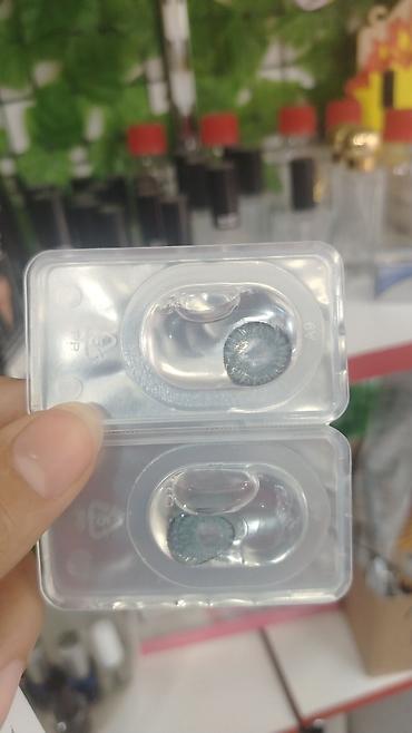 Eynəklər: Rəngli kontakt linzalar dəsti Qab+Pinset+30ml su+linza cəmi 25 yox — 6