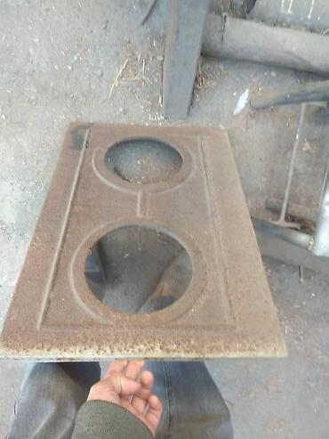 Плиты для печей: За всё цена!!!Кольца некомплект! — 5