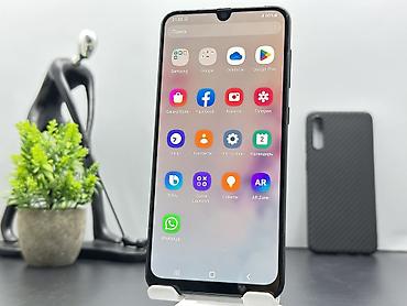 Samsung: Samsung Galaxy A50, Б/у, 64 ГБ, цвет - Синий, 2 SIM — 2