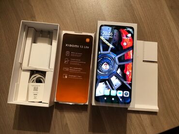 bmw telefon: Xiaomi 13 Lite, 256 GB, rəng - Qara, 
 Face ID, Sensor, Barmaq izi