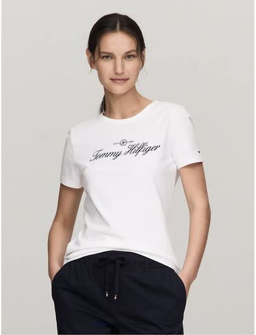 купальник tommy hilfiger: Футболка, Классическая модель, США, Tommy Hilfiger, Хлопок, Новый, 2XL (EU 44)