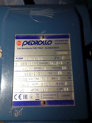 акум бу: Центробежный поверхностный насос PEDROLLO HFm 6B (Made in Italy) — 2
