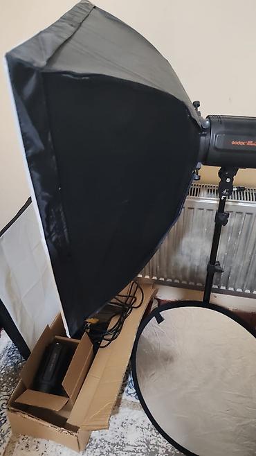 ventilator mini: Studiyo işıqlandırma dəsti – Godox mini pioneer E2250 Peşəkar — 1