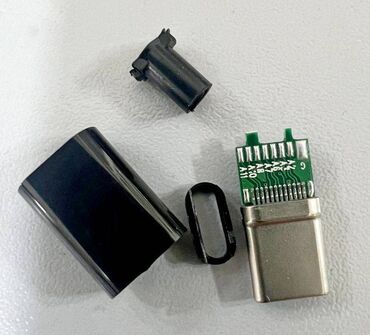 оборудование для ремонта телефона: Штекер, USB 3,1 типа C, разъем типа «папа» под пайку, аксессуары для