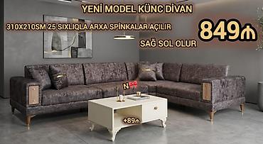 Divanlar: Satılır: *BİRBAŞA İSTEHSALDAN KÜNC DİVAN* *Sadəcə 1həftə* 💥Şok — 1