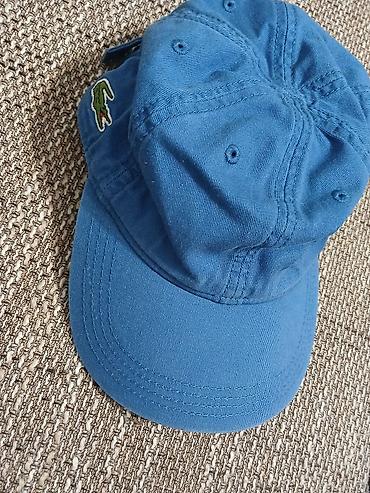 Kačketi: Kolekcija od 5 kačketa – brendirani modeli - Lacoste plavi kačket — 9