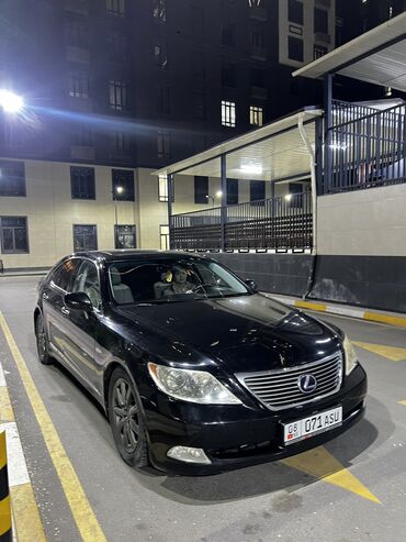 автомобиль на вариант: Lexus LS: 2007 г., 4.6 л, Автомат, Бензин, Седан