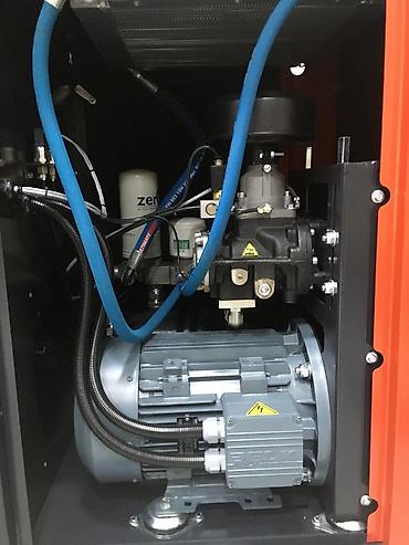 Alətlər: 11 kw 10 bar gucundə olan Türkiyə istehsalı olan vintavoy hava — 5