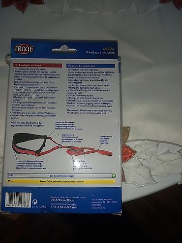 pojilica za macke: Trixie Dogs Activity pojas za struk sa povocem (Waist Belt with Lead) — 2