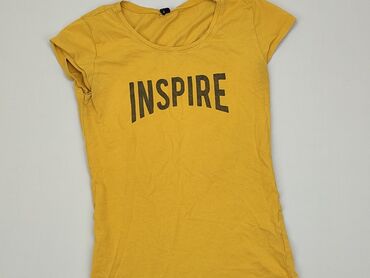 t shirty żółty: T-shirt, SinSay, S, stan - Dobry