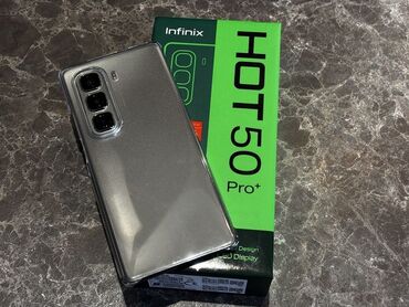 Infinix: Infinix HOT 50 Pro+, 256 GB, rəng - Boz, Face ID