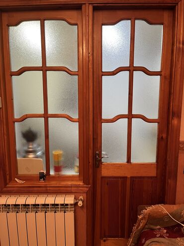 Digər mebel: Temiz cöke ağacından qapılar heresi 50 manata üçünü de alana endirim
