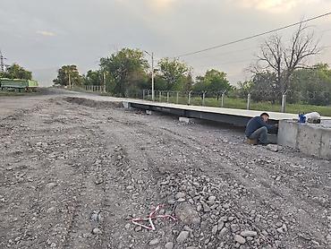 Автомобильные весы для взвешивания грузового транспорта Длина 16 м at lalafo.kg Автомобильные весы для взвешивания грузового транспорта Длина 16 м